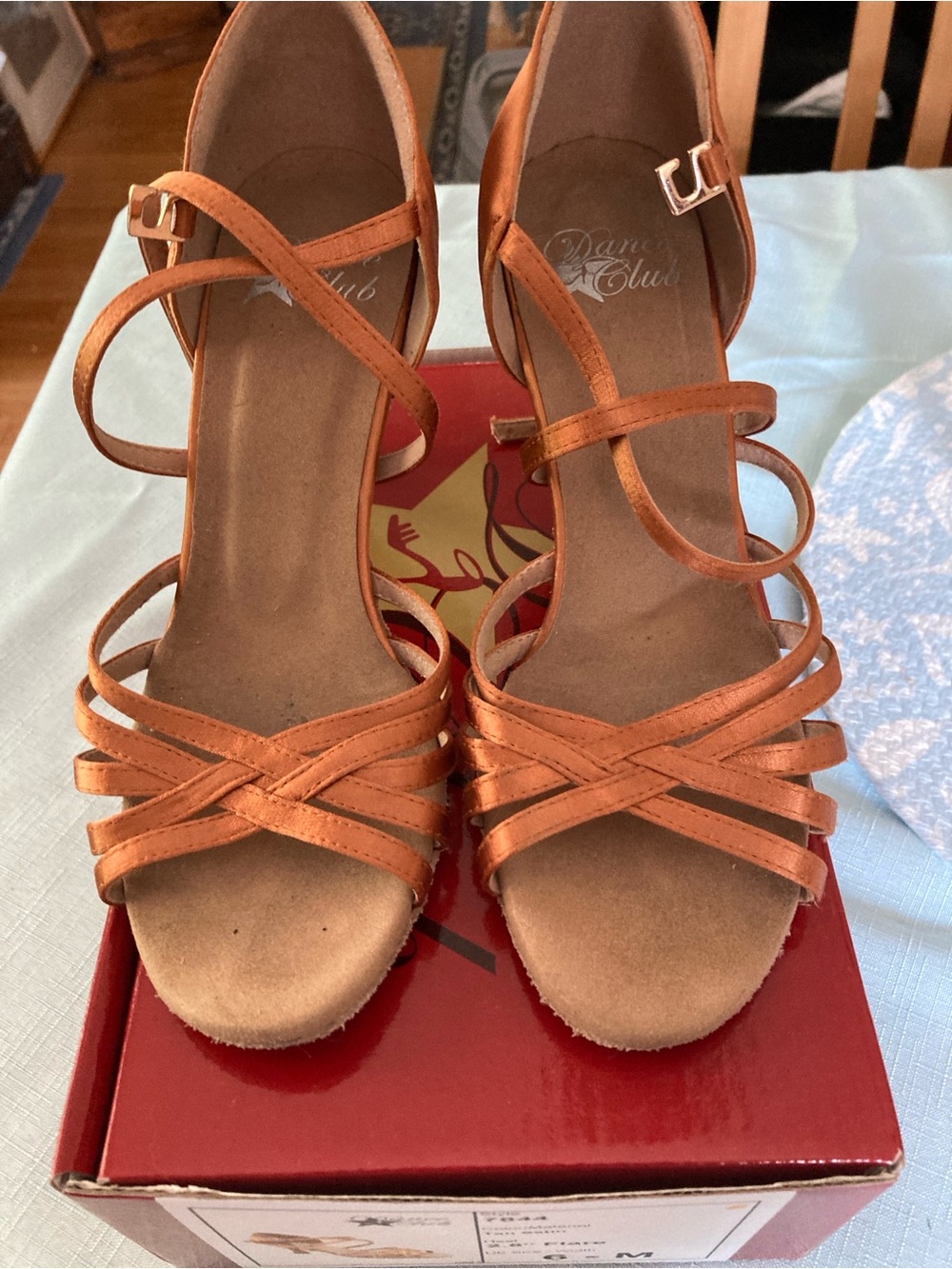Latin Ballroom Dance Shoes UK 6, US 8.5